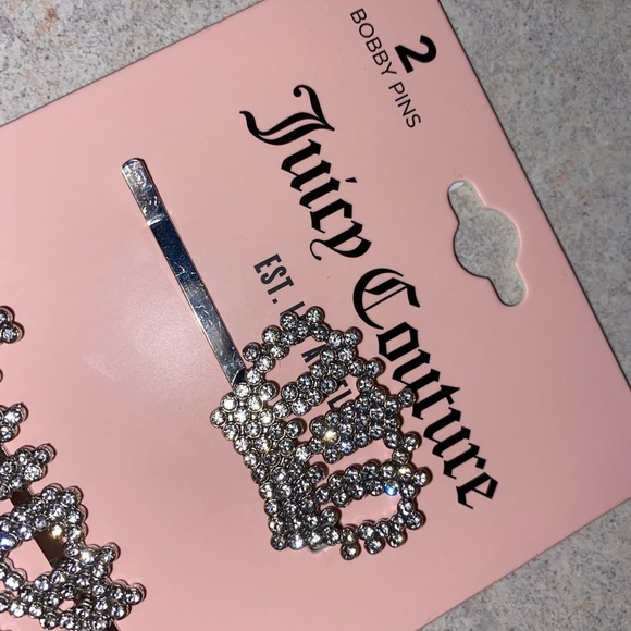 NWT Juicy Couture bobby-pins - Picture 2 of 3